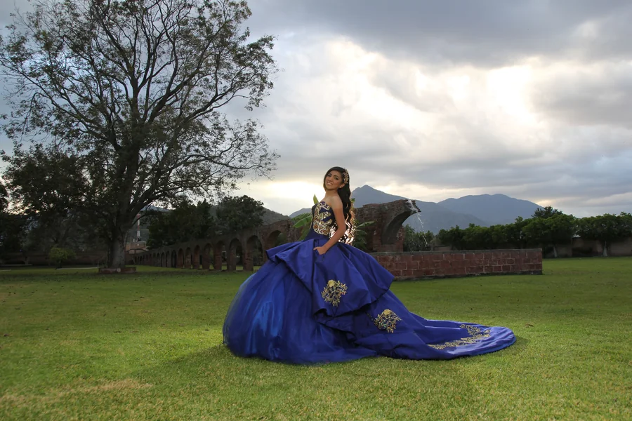 Royal Blue Dress For Teenage Girl