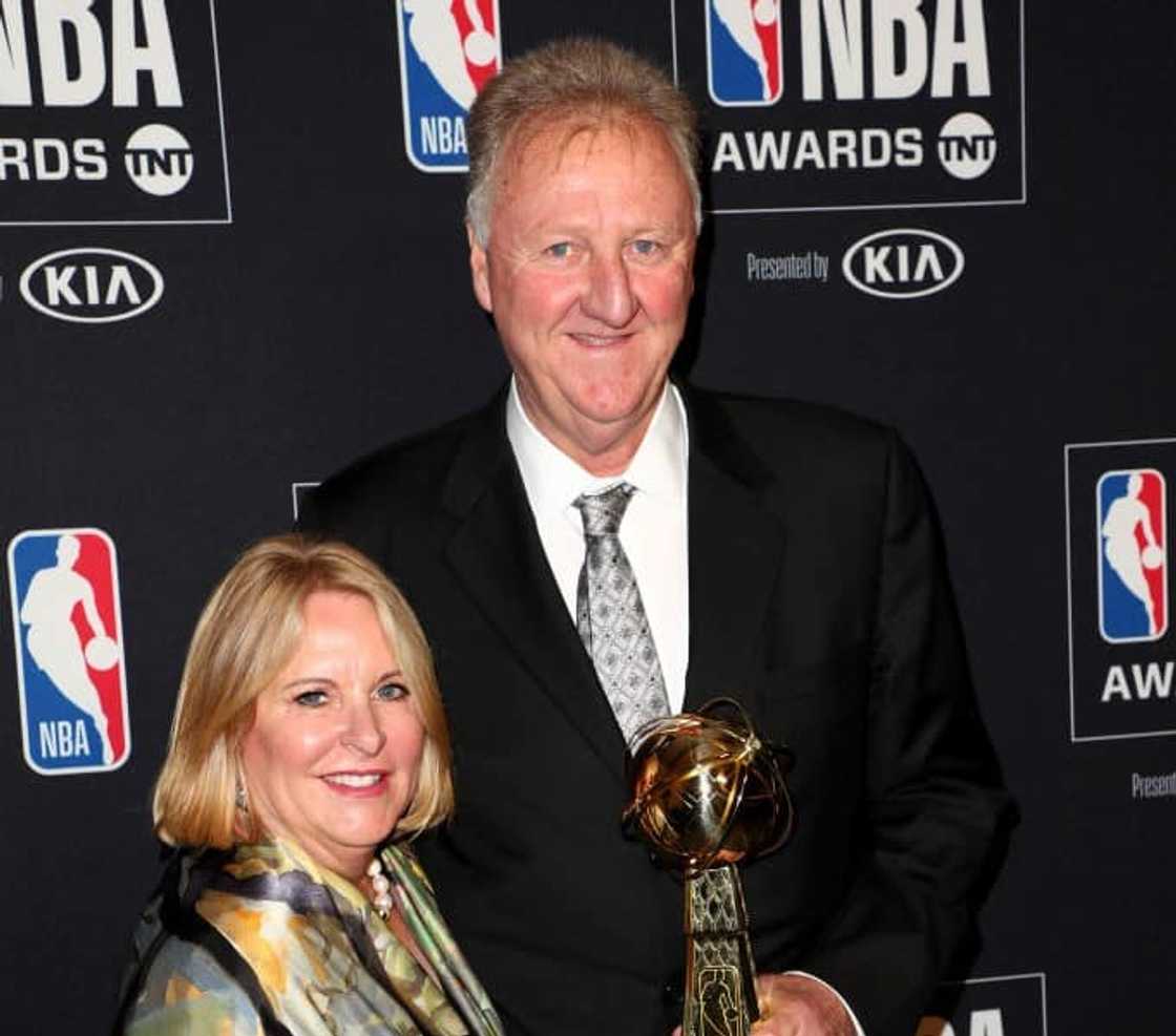 who is larry bird's ex wife